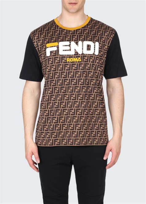 fendi logo silk shirt|Fendi t shirt i offer.